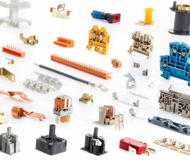 electrical components manufactured on bihler equipment